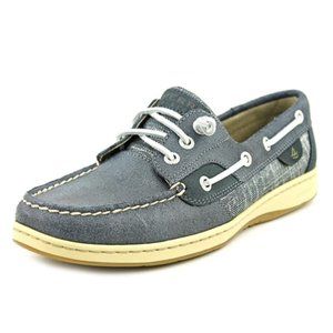 5 FOR $25 | SPERRY Top-Sider Boat Shoes Ivyfish Navy Silver 11
